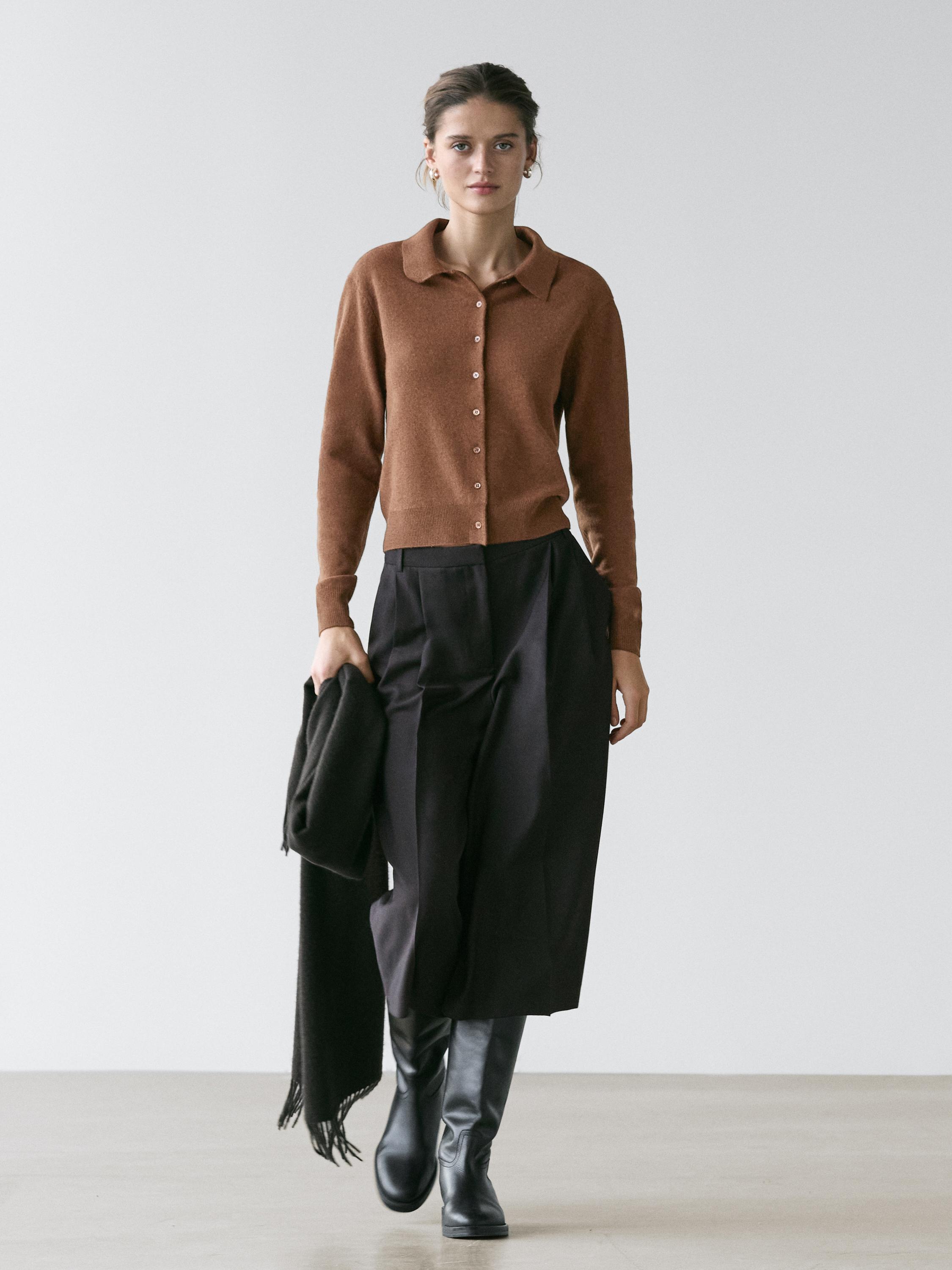 Cardigan en laine